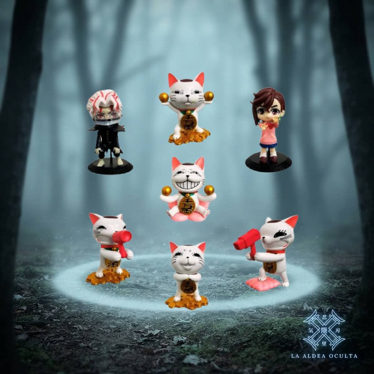 Set de Figuras Dandadan — 7 piezas